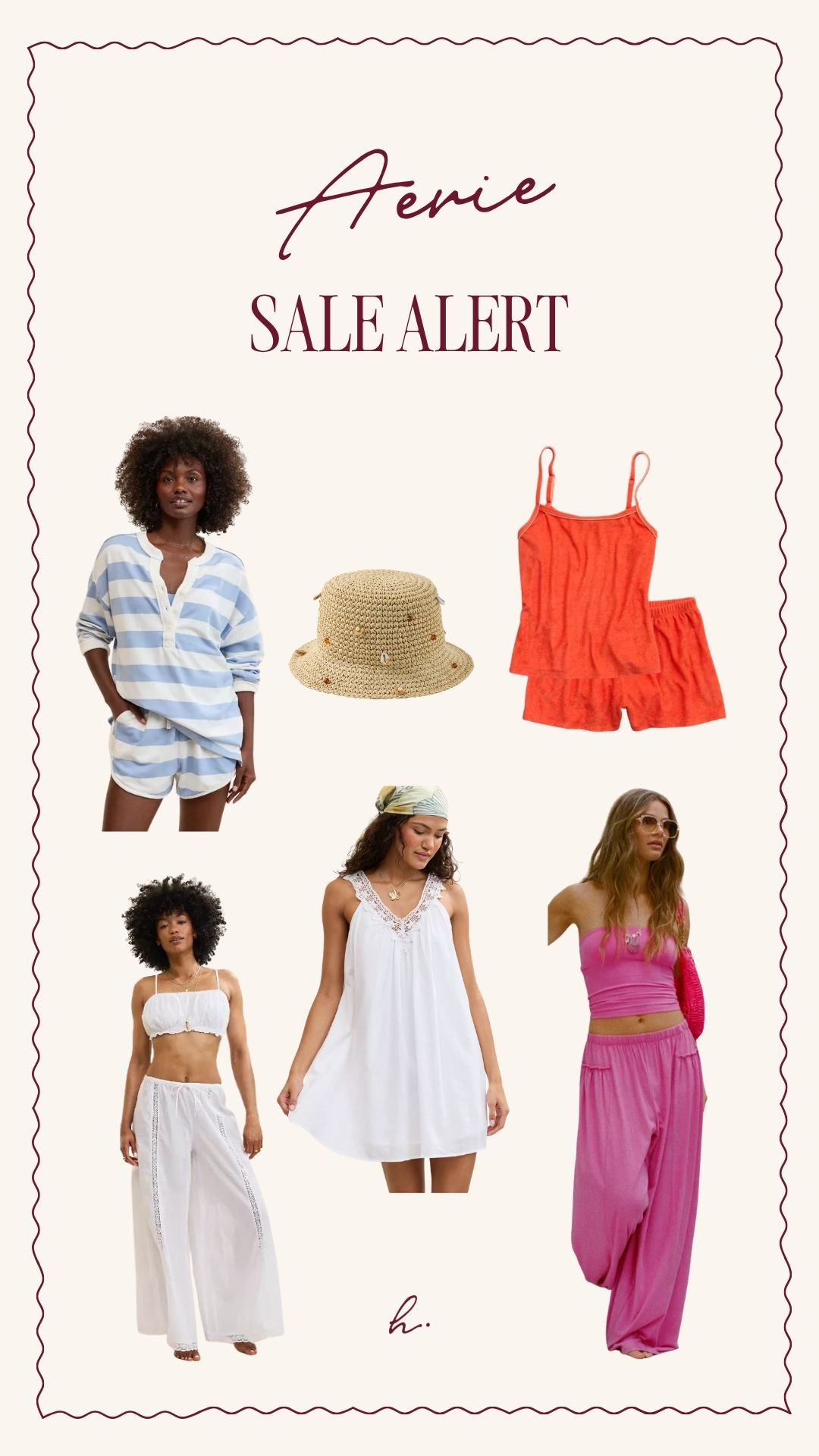 Summer styles from Aerie! 48 hour sale starts today! Code info below!  

 #LTKxAerie #LTKSaleAlert
