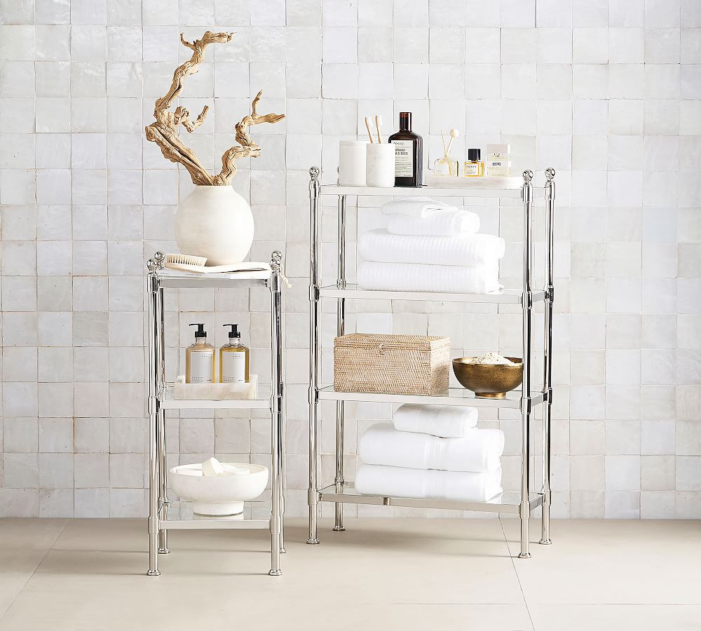Metal Floor Storage | Pottery Barn (US)