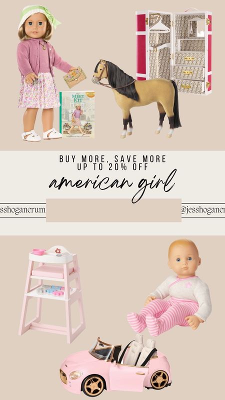 The perfect gift ideas for little girls! American Girl is up to 20% off for Black Friday

Gifts for toddlers, gifts for kids, gifts for little girls, gift guide for girls 

#LTKkids #LTKCyberWeek #LTKGiftGuide