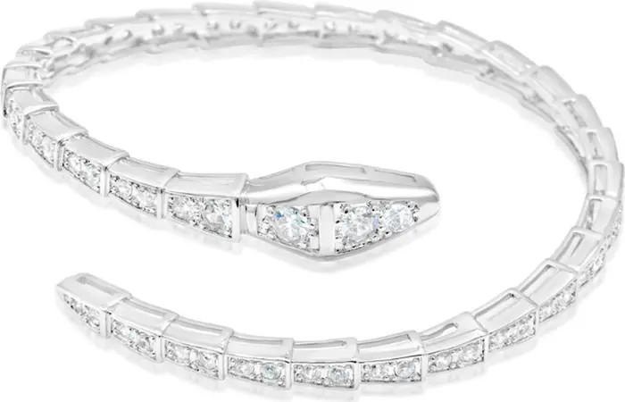 SHYMI Pavé Snake Bypass Bracelet | Nordstrom | Nordstrom