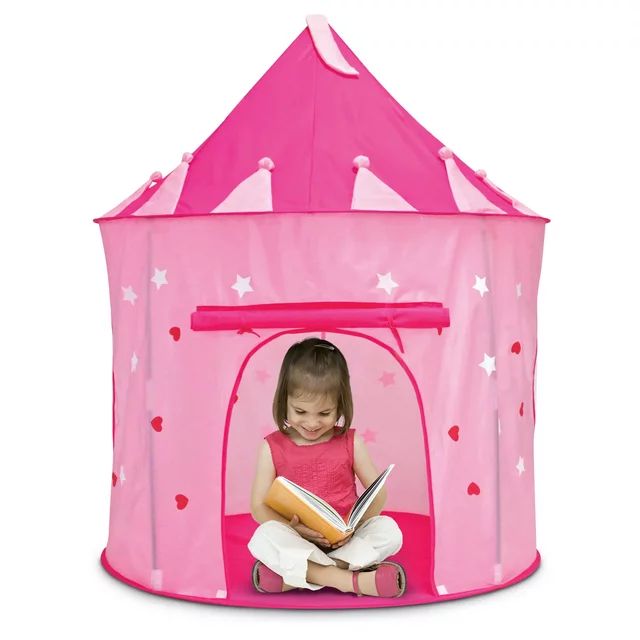 Play Day Princess Tent, Indoor Fabric Playhouse, for Young Children Ages 3+ | Walmart (US)