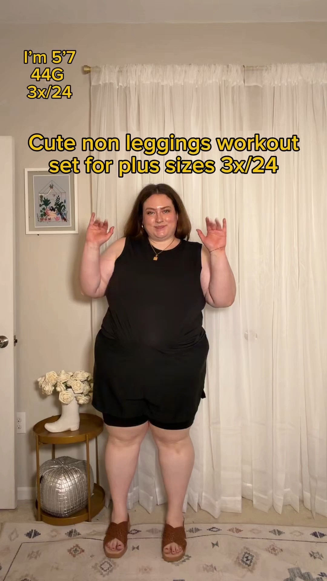 Non leggings workout fit for plus size babes!