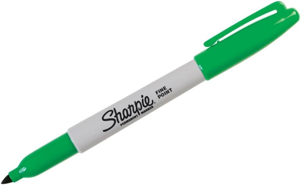 SHARPIE Fine Point Permanent Markers, Green, 1 Count | Amazon (US)