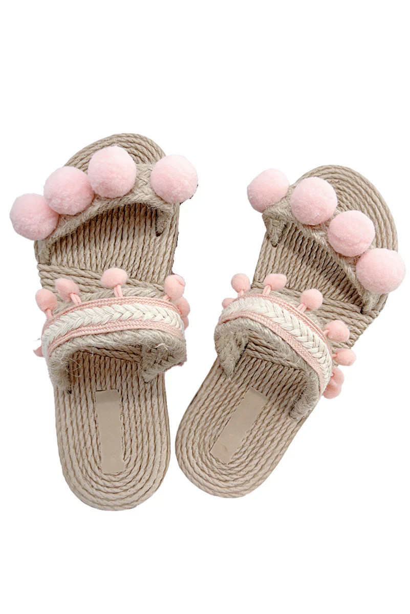 'Abigail' Straw Sandals (3 Colors) | Goodnight Macaroon