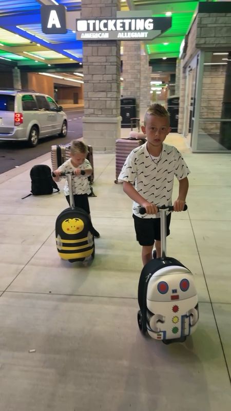 Honestly wasn’t sure this was a good purchase but they ended up being soooo convenient traveling with the boys!!! Kept them entertained when waiting and stored more than I thought!!’ Fits in the overhead compartment too! When I bought them this summer I paid $109 each!!! Much better price now!!!

#LTKkids #LTKsalealert #LTKtravel