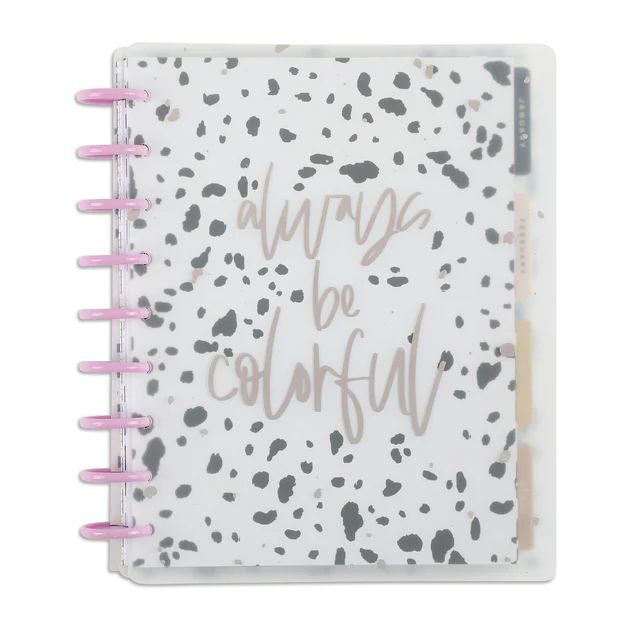 2023 Frosted Cover Colorful Safari Animal Print Happy Planner - Classic Vertical Layout - 12 Mont... | The Happy Planner