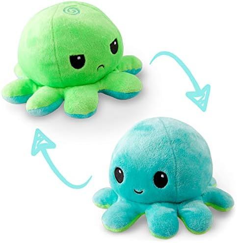 TeeTurtle | The Original Reversible Octopus Plushie | Patented Design | Sensory Fidget Toy for St... | Amazon (US)