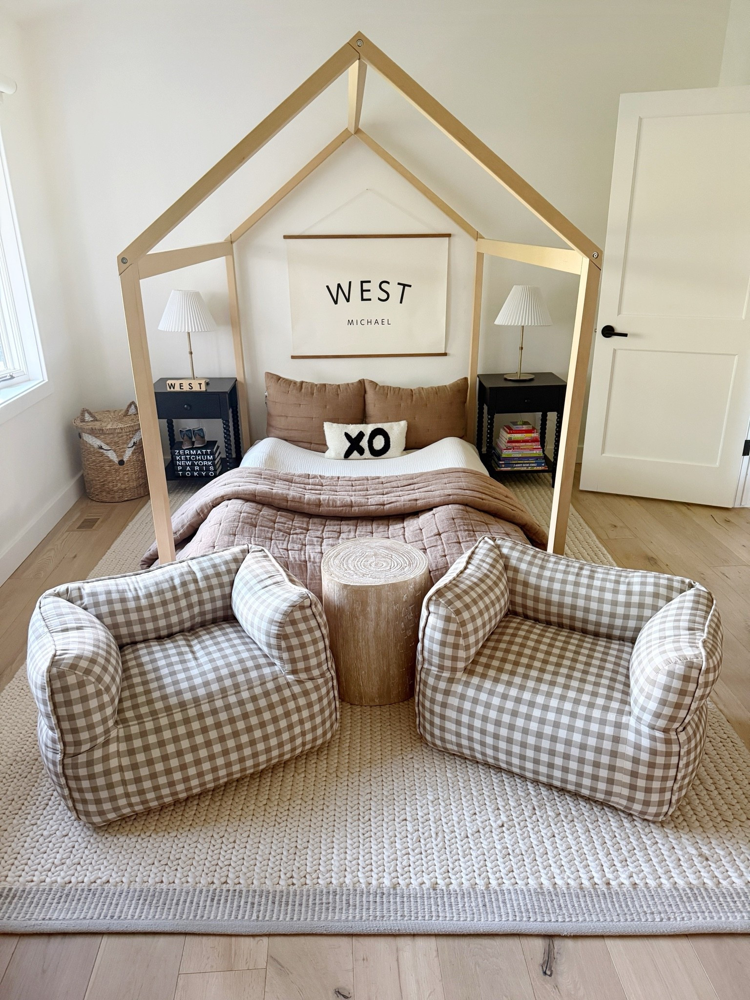 West neutral cozy bedroom🤎🤎

Non-toxic bedding
Bed
Kids room 
Home decor

#LTKHome #LTKKids