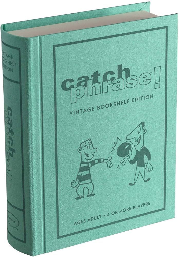WS Game Company Catch Phrase Vintage Bookshelf Edition | Amazon (US)