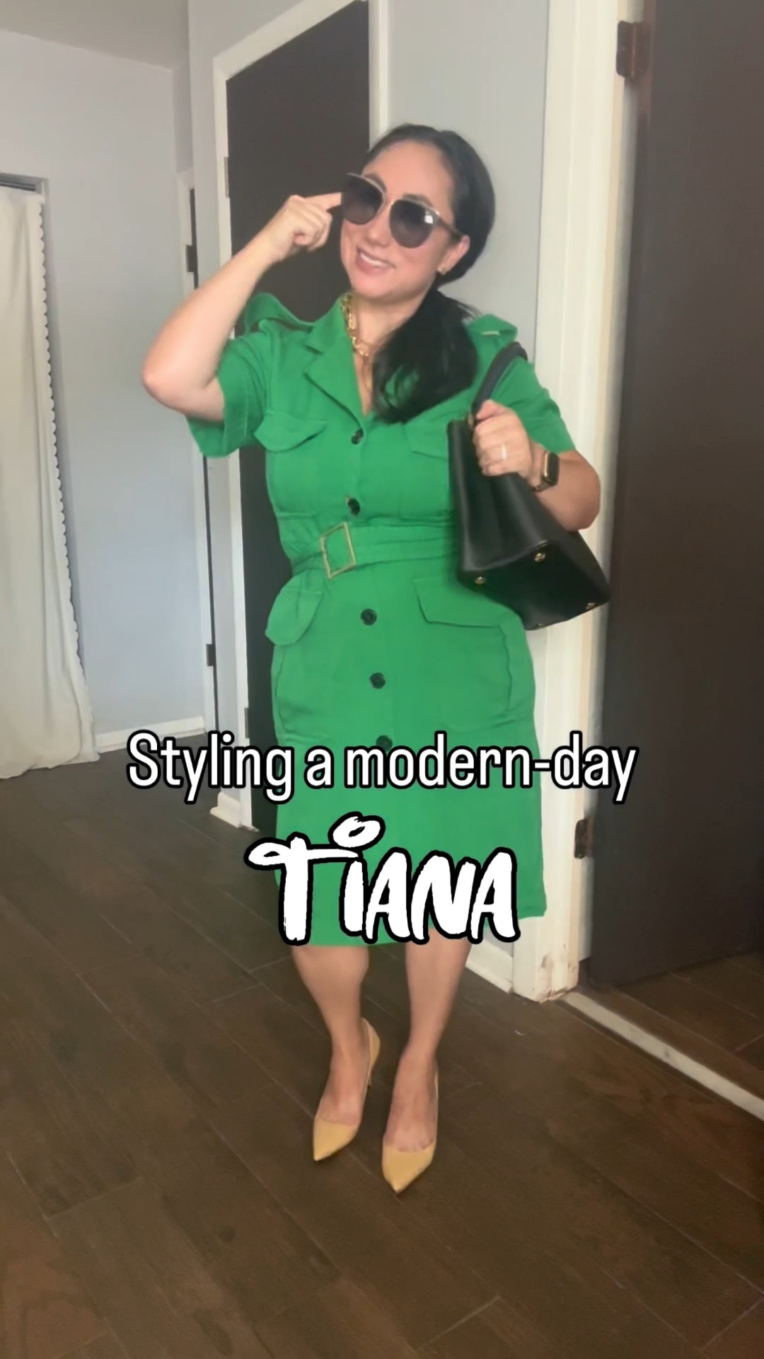 Modern day Princess Tiana ✨👑
She’s not waiting on a dream — she built it. A Michelin-starred restaurant owner, a visionary, a boss in every sense of the word. This look is all about power wrapped in elegance: tailored silhouettes, rich greens, luxe textures, and just enough sparkle to remind you she is royalty. 💚

Wearing a stunning green Victoria Beckham dress — rented from @renttherunway  (because a true boss invests smart). Use my code RTRXDESI for 60% off and step into your own main character moment. ✨

From late nights in the kitchen to early morning meetings, she moves with purpose, grace, and unstoppable ambition.

Because in 2026, a princess doesn’t just wish on stars… she earns them. ⭐️

#LTKMidsize #LTKootd #LTKWorkwear