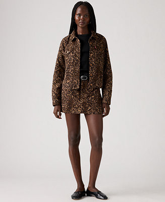 Levi's Premium Women's Point Collar Trucker Jacket - Macy's | Macy's