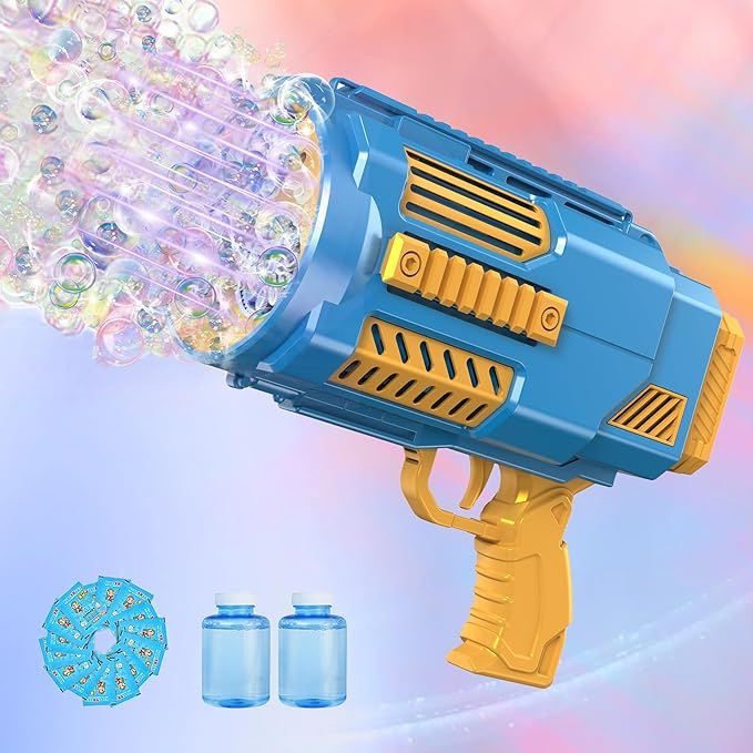 Bubble Gun Bubble Machine Gun Automatic Bazooka Bubble Machine Gun for Kids 3 4 5 6 7 8 9 10 11 1... | Amazon (US)