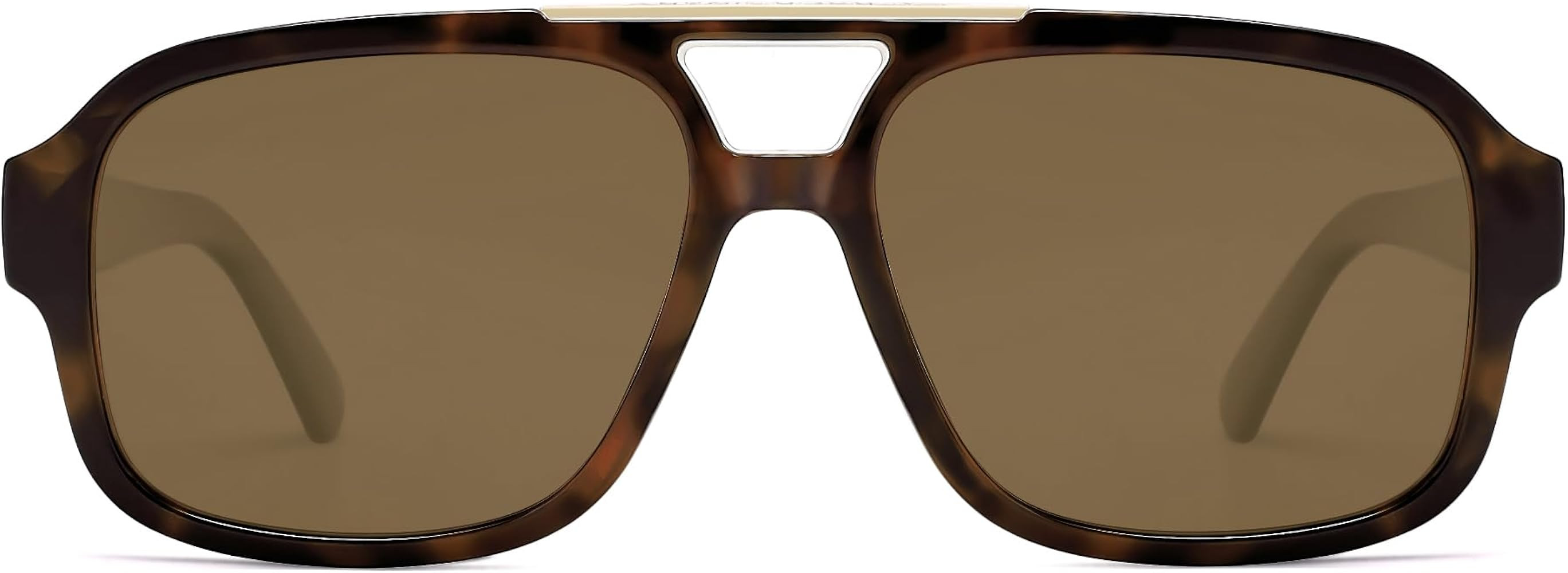 SOJOS Retro Aviator Sunglasses Womens Mens Polarized Vintage Trendy Rectangle Women Sunnies SJ233... | Amazon (US)