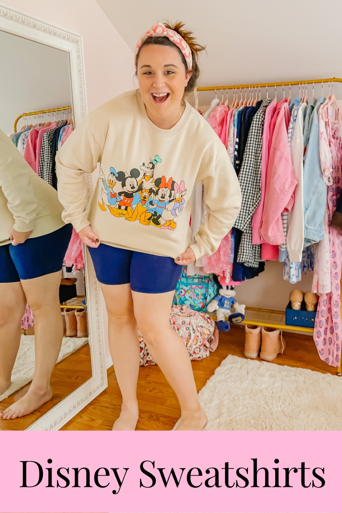 Found some SUPER cozy & cute Disney oversized sweatshirts online this past week! Great for pairing with biker shorts or leggings! I’ll be throwing a vest over these for Fall & wearing all season long! (Light gray sweatshirt is linked twice, once for extended sizes, and once for smaller sizes!) 

#LTKSeasonal #LTKcurves #LTKfamily