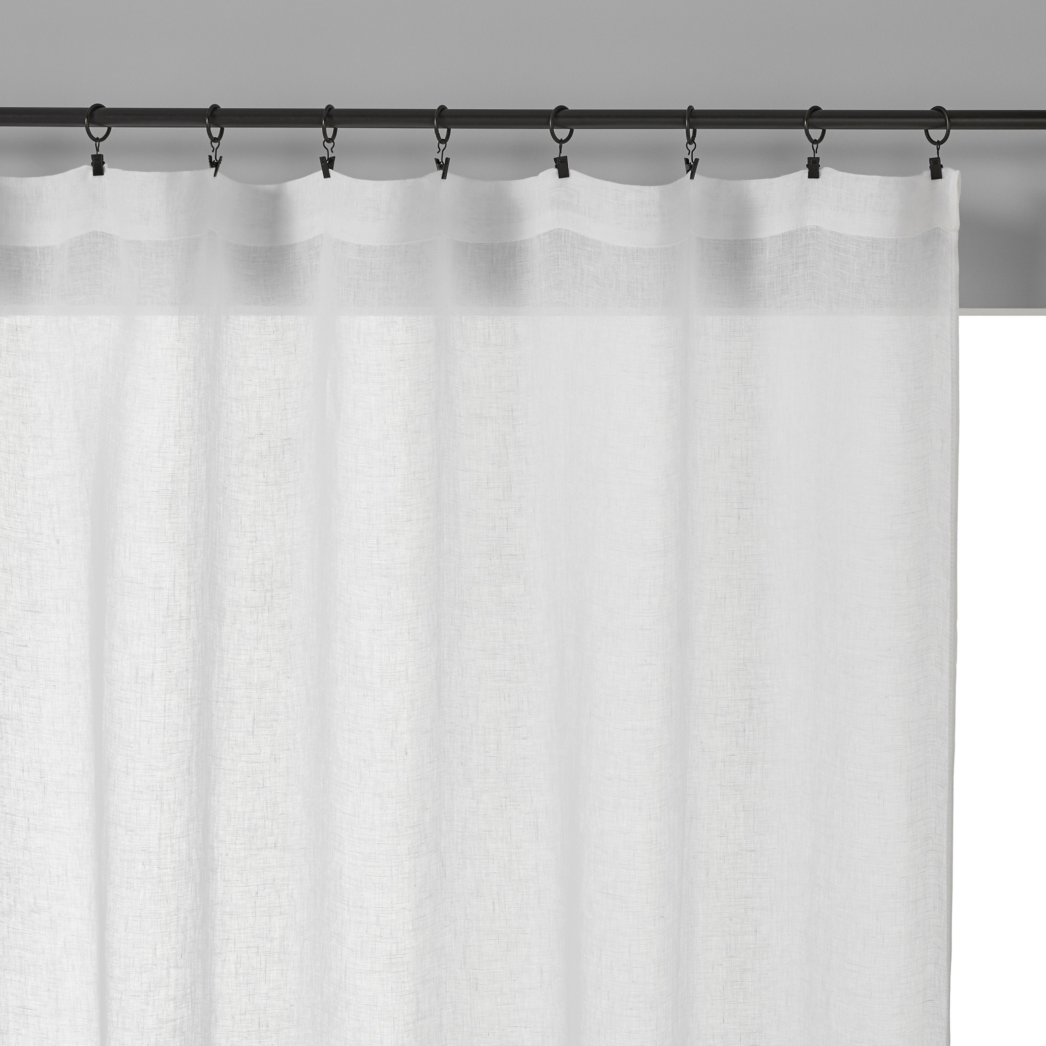 Onega Single Linen Voile Panel | La Redoute (UK)