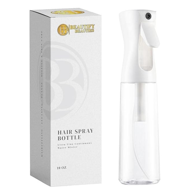 BeautifyBeauties Hair Spray Bottle – Ultra Fine Continuous Water Mister for Hairstyling, Cleani... | Amazon (US)