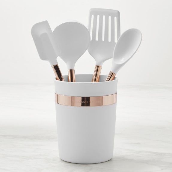 Silicone with Copper Handles 5-Piece Tool Set | Williams-Sonoma