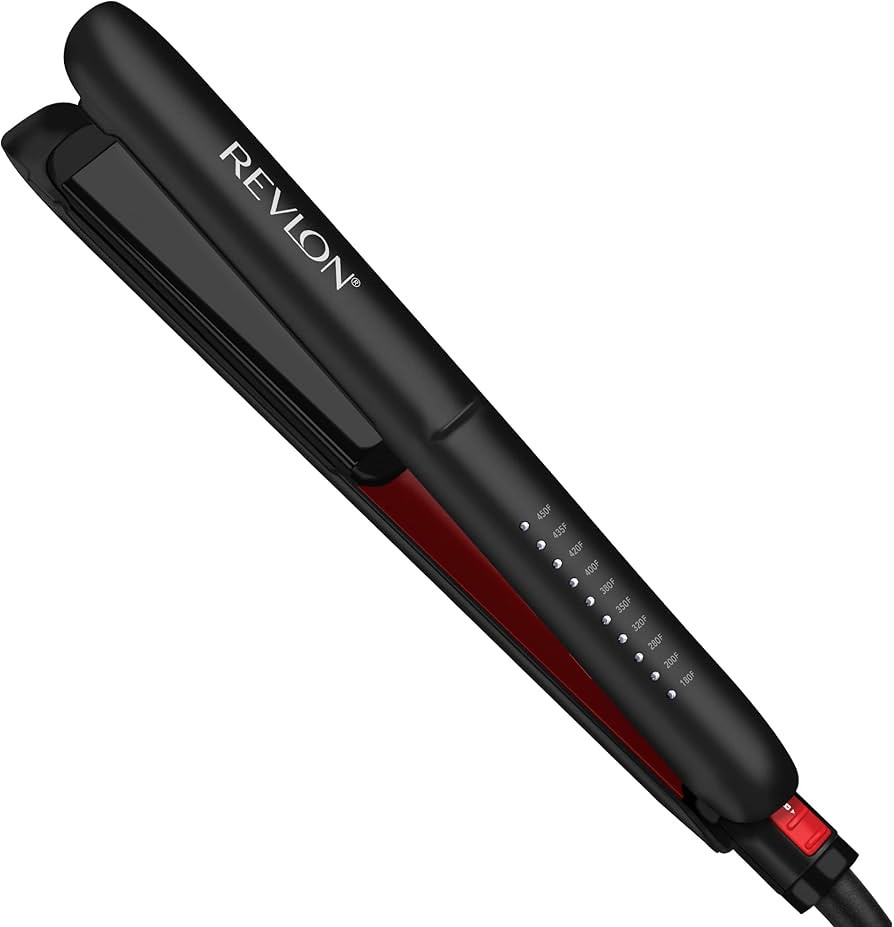 Revlon SmoothStay Coconut Oil-Infused Straightener | for Sleek, Shiny Looks (1 in) | Amazon (US)
