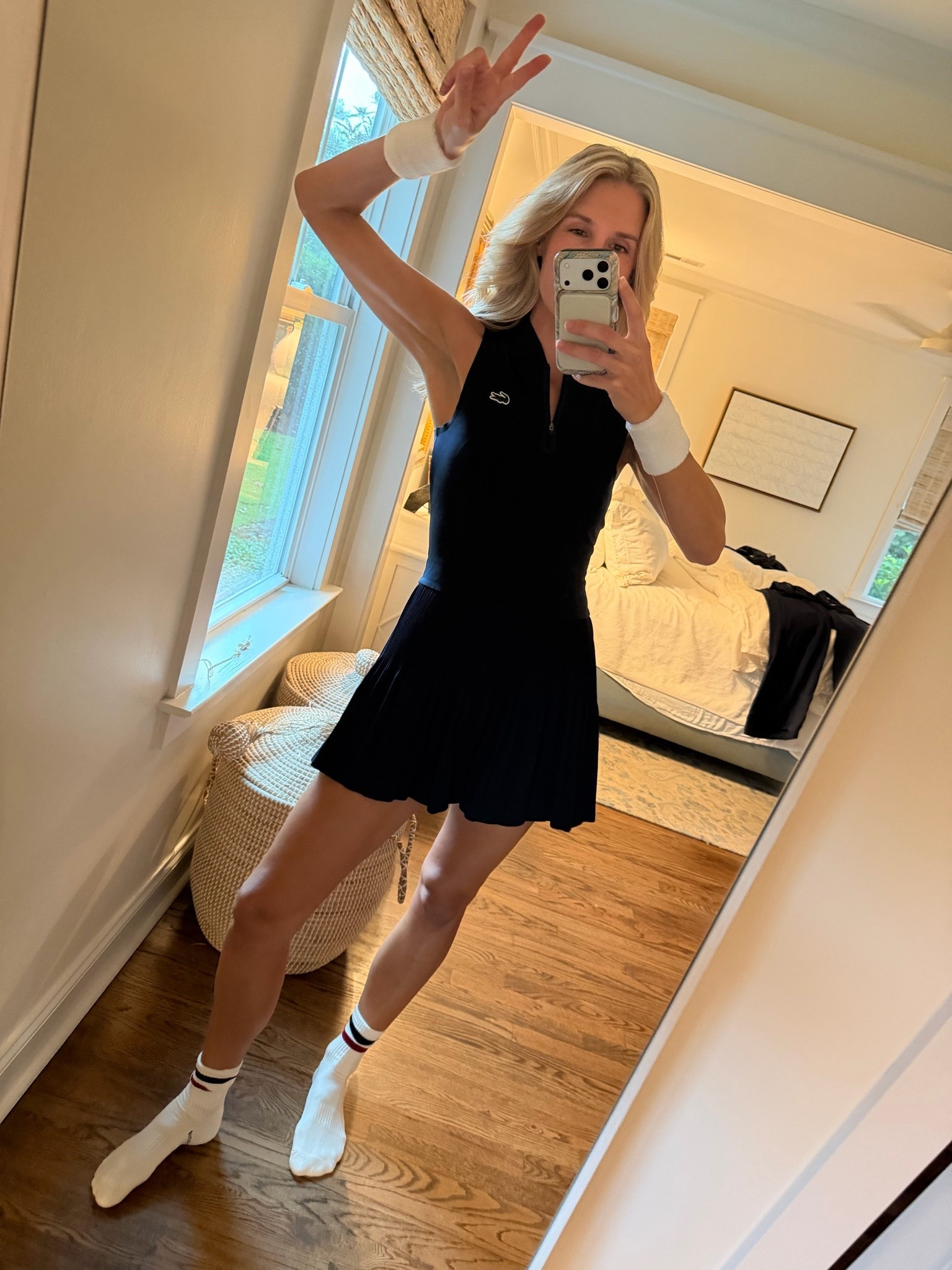 Tennis dress that comes with detachable shorts. Wearing size small

#LTKfitnessgoals #LTKActive #LTKTall