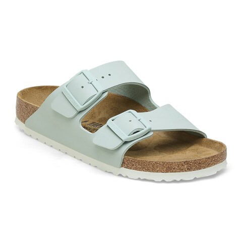Arizona Birko-Flor Surf Green Two-Strap Sandals | Birkenstock USA