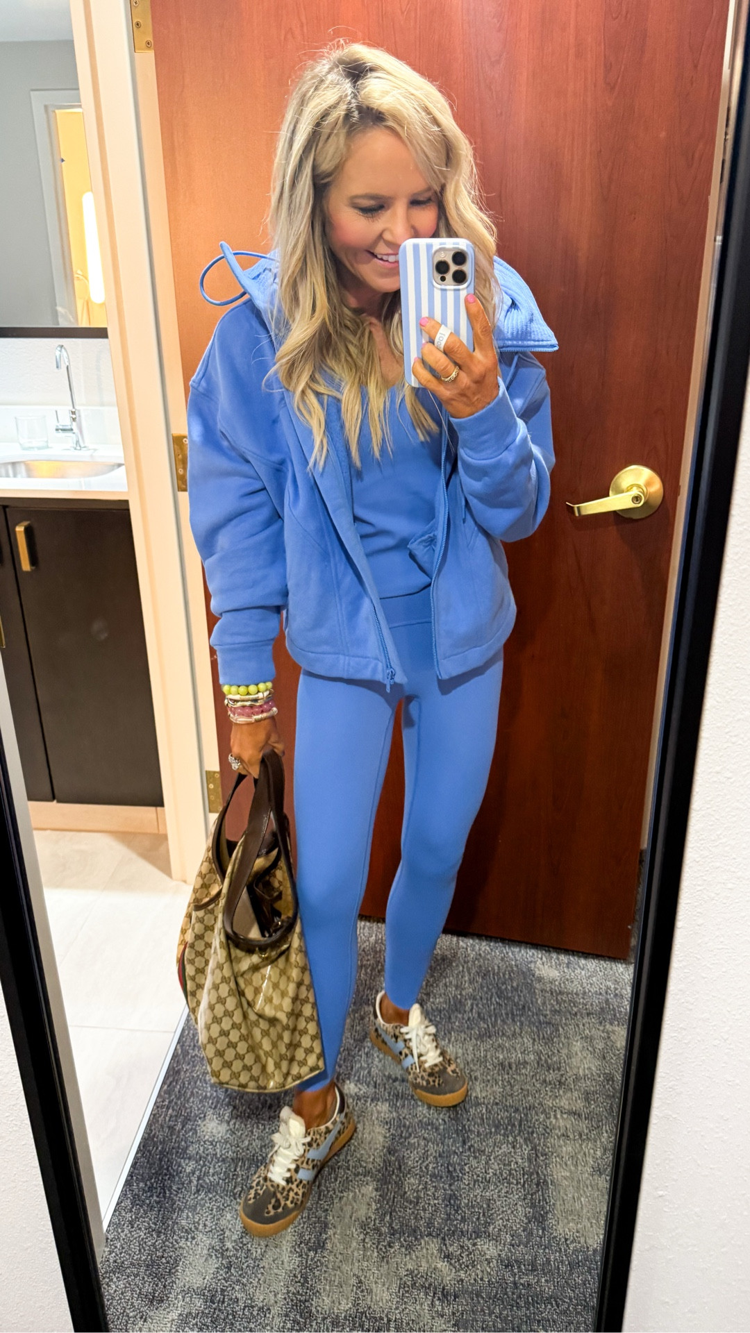 the perfect Spanx set! wearing XS in the new aster blue = Natashaxspanx for 15% off your first order! 

#LTKOver40 #LTKootd #LTKTravel