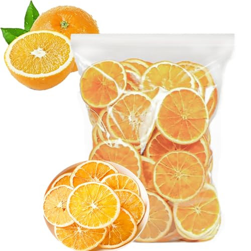 Dried Orange Slices,Dried Fruit Slices,Dehydrated Oranges for Cocktails/Crafts/Table Scatters/Dessert，Dehydrated Orange Sugar Free,7.05oz/200g | Amazon (US)