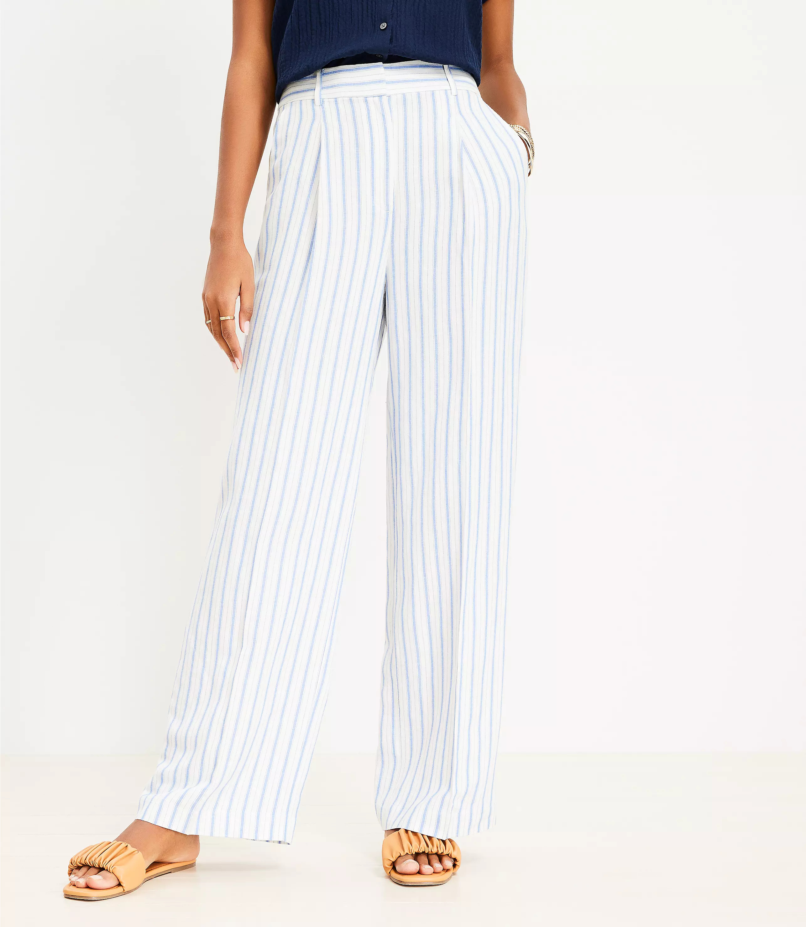 : Blue White Stripe | LOFT