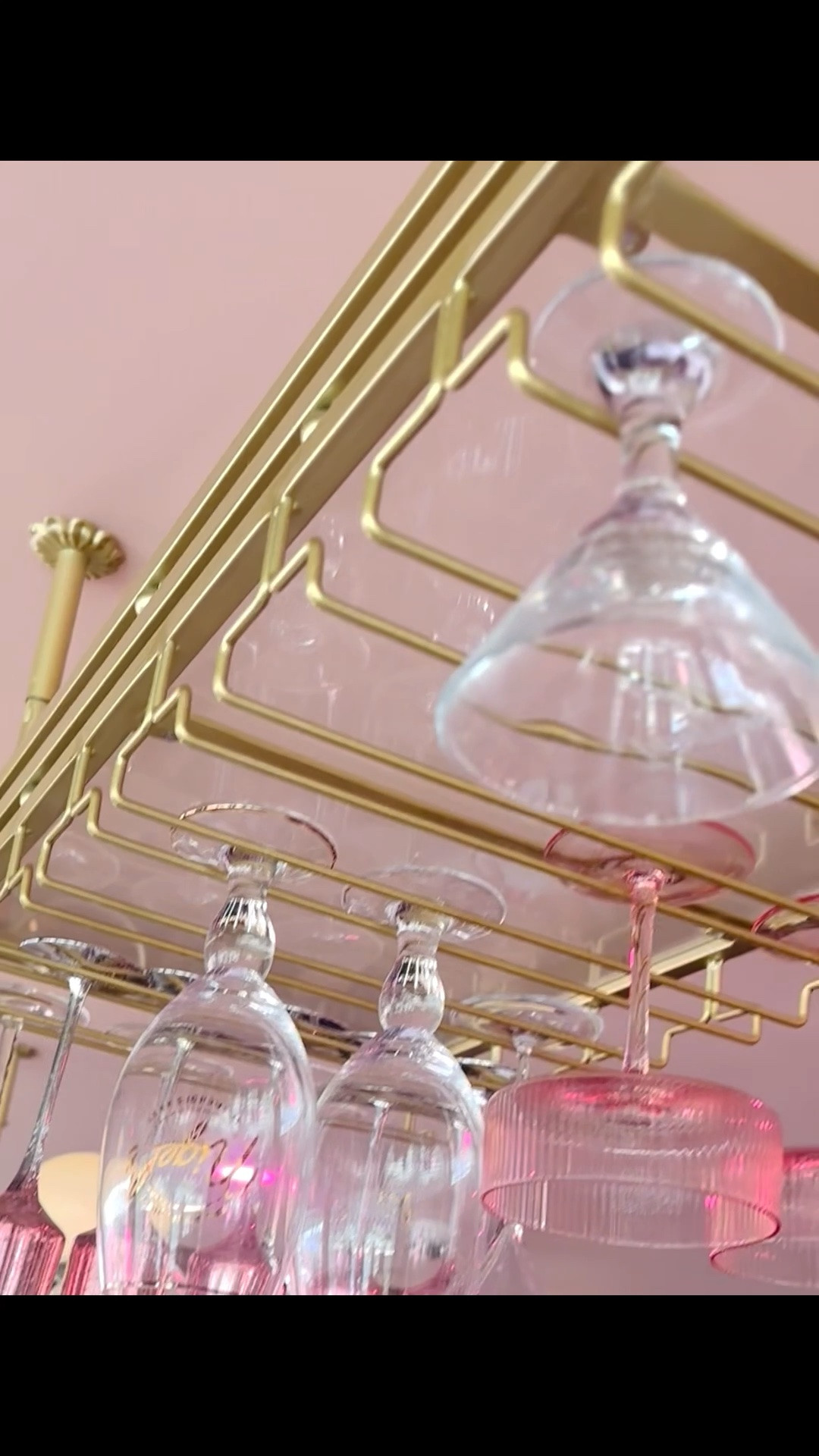 Looking up can be just as inspiring as looking around. ✨

One design detail I never get tired of is a ceiling-mounted wine rack. It’s a smart storage solution that transforms everyday glassware into part of the decor. From crystal stemware to colorful wine glasses, each piece becomes a small design moment suspended overhead.

I love how it keeps entertaining essentials organized while freeing up valuable counter and cabinet space. At the same time, it adds texture, dimension, and a collected feel to a home bar, kitchen, or dining area.

Functional storage, beautiful display, and a touch of everyday elegance—all in one.

#HomeBar #WineRack #CeilingMountedWineRack #WallMountedWineRack #BarDesign #WineGlassStorage #Stemware #EntertainingEssentials #ModernClassic #KitchenDesign #HomeDecor #InteriorDesign #StorageSolutions #CocktailHour #WineLovers #Glassware #BarStyling #LTKHome #DesignInspiration #HomeOrganization 🍷

#LTKdayinmylife #LTKHome #LTKSaleAlert