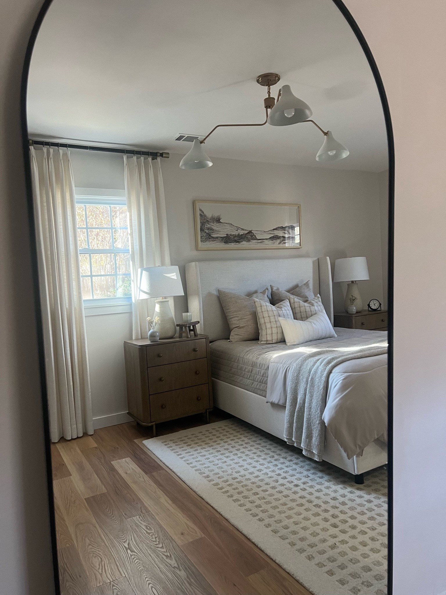 Arched mirror, floor mirror, bedroom decor ideas, bedroom inspiration, home decor #bedroom

#LTKHome #LTKSaleAlert #LTKSeasonal