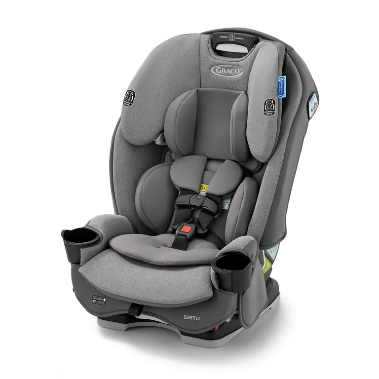 Graco SlimFit LX 3-in-1 Convertible Car Seat, Shaw Gray | Walmart (US)