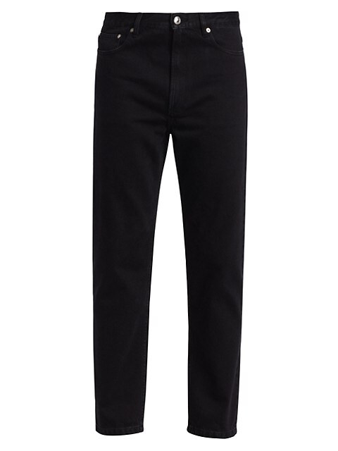A.P.C. Martin High-Rise Straight-Leg Jeans | Saks Fifth Avenue