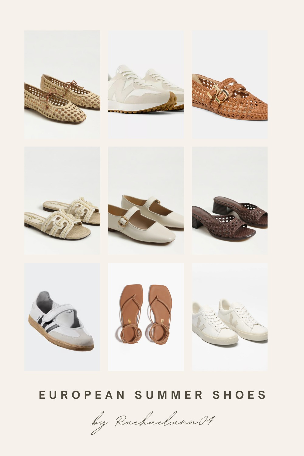 What shoes should you pack for a European summer? I get this question all the time! Comfort is key, think walkable styles that can handle cobblestone streets.

I've rounded up some of my favorites. From sneakers that pair perfectly with dresses and skirts, to flats and sandals that can easily dress up any look. I would skip heels, but if you want a little height, go for block heels. 

 

#LTKgrwm #LTKootd #LTKTravel
