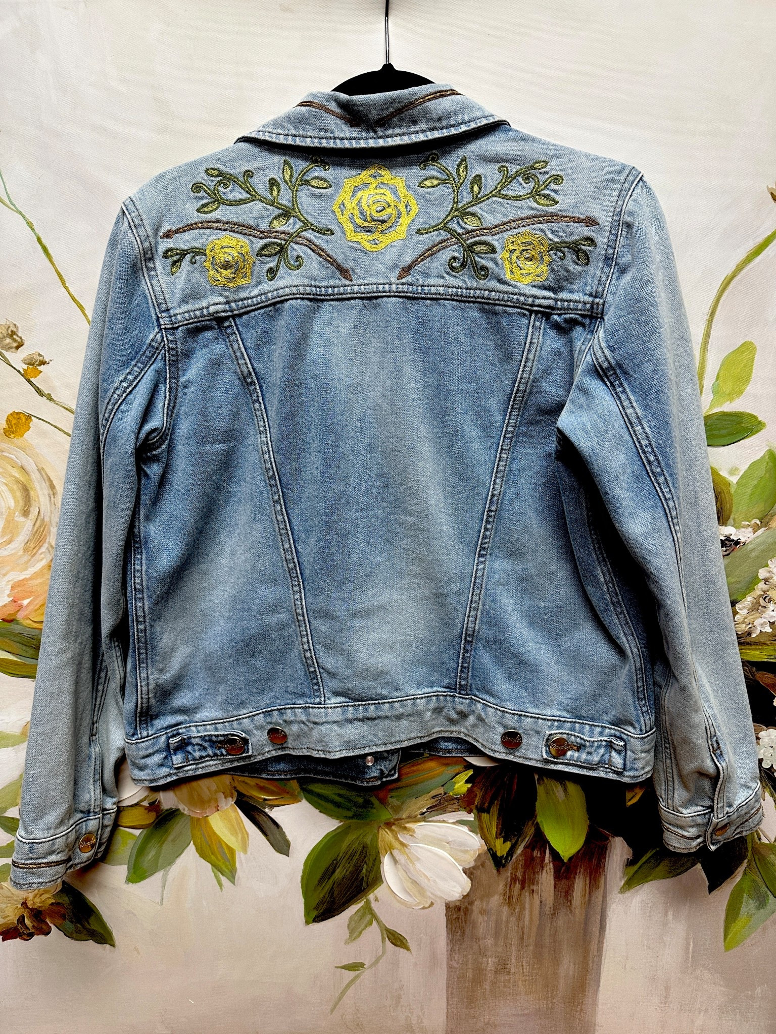 Denim jackets and vests are perfect to throw on top of just about anything! #denim #denimjacket #denimvest 

#LTKmomlife #LTKootd