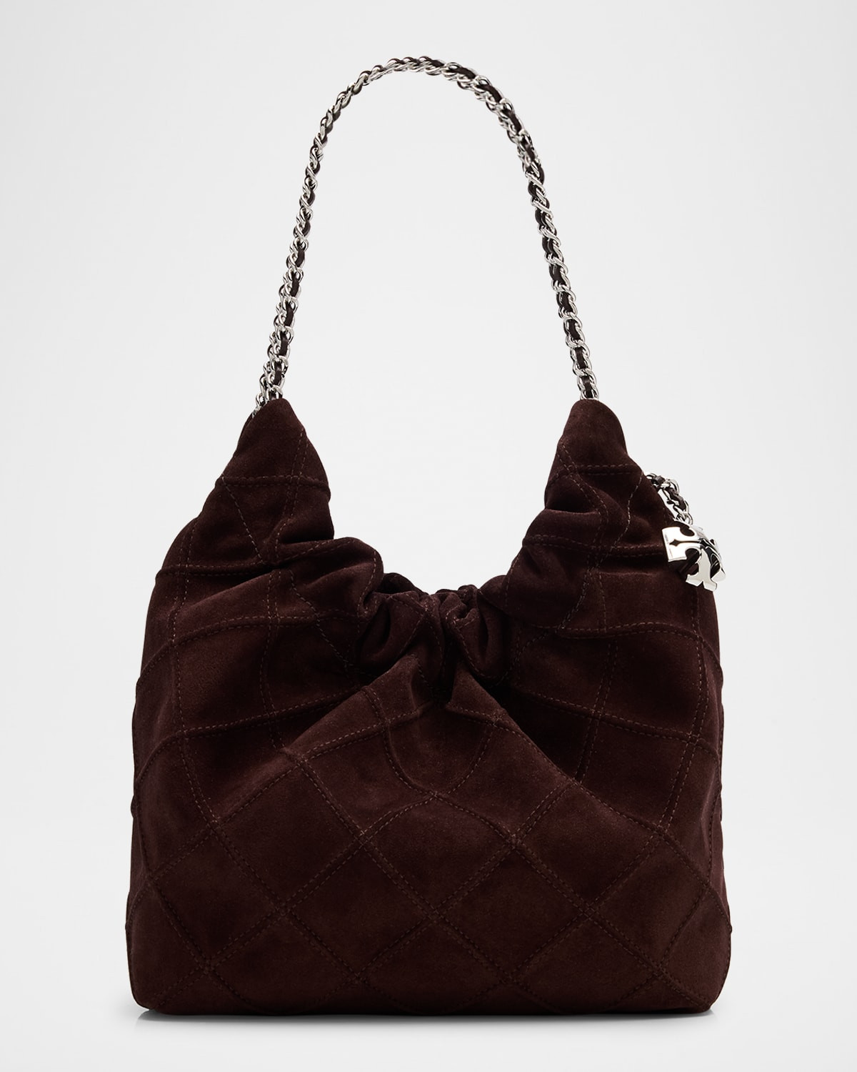 Fleming Mini Suede Crossbody Bag | Neiman Marcus