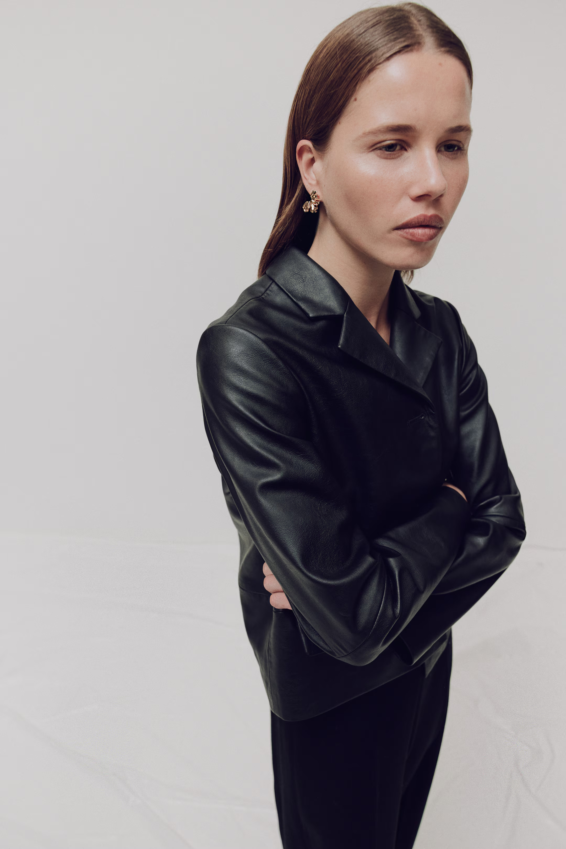 Petal-Shaped Earrings | H&M (US + CA)