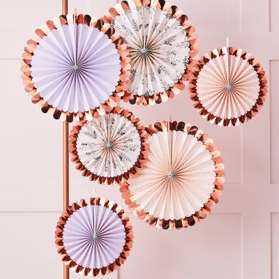 Fan Pack Floral Bronze | Target