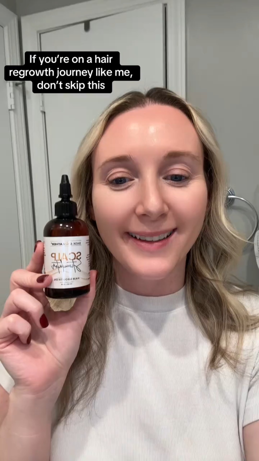 If I want my hair to grow, scalp care has to be a priority 🌱

I’ve been using the Bask & Lather Scalp Stimulator Oil and taking a few minutes to really massage it in (3–5 minutes makes such a difference for me). I like to do this the day before wash day so it can sit overnight and really soak in.

Trying to stay consistent on my hair regrowth journey — extensions are on borrowed time.

#hairregrowthjourney
#scalpcare
#hairgrowthroutine
#scalpoiling
#healthyhairjourney

#LTKBeauty #LTKselfcare #LTKgrwm