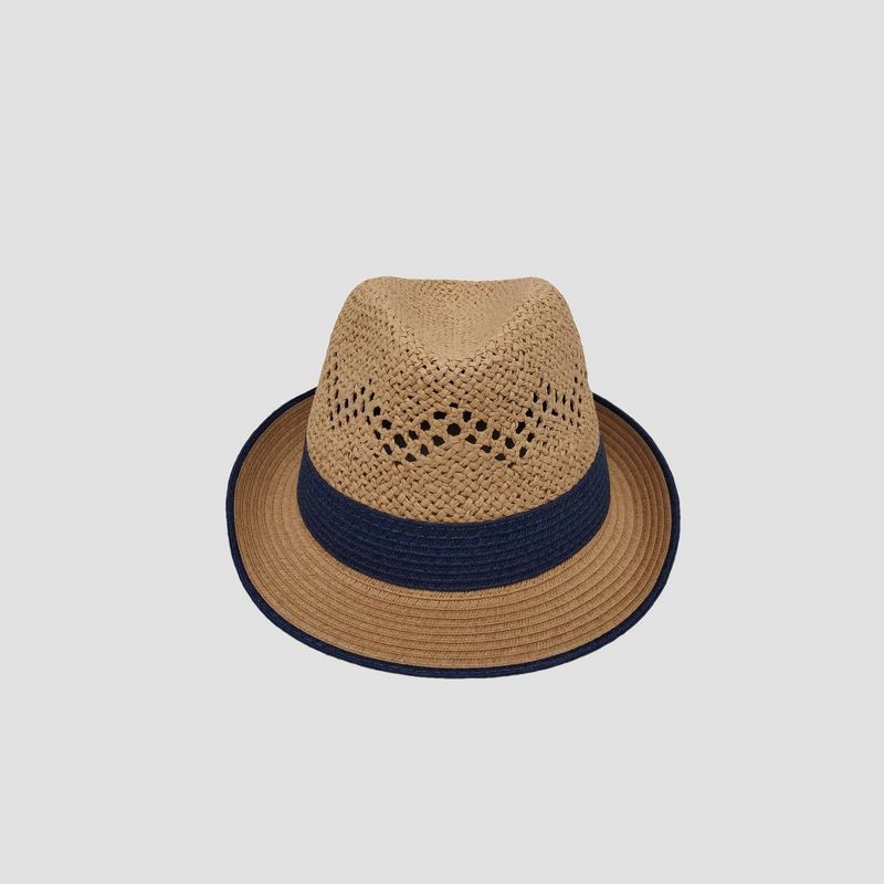 Toddler Boy's Straw Fedora - Cat & Jack™ Tan | Target