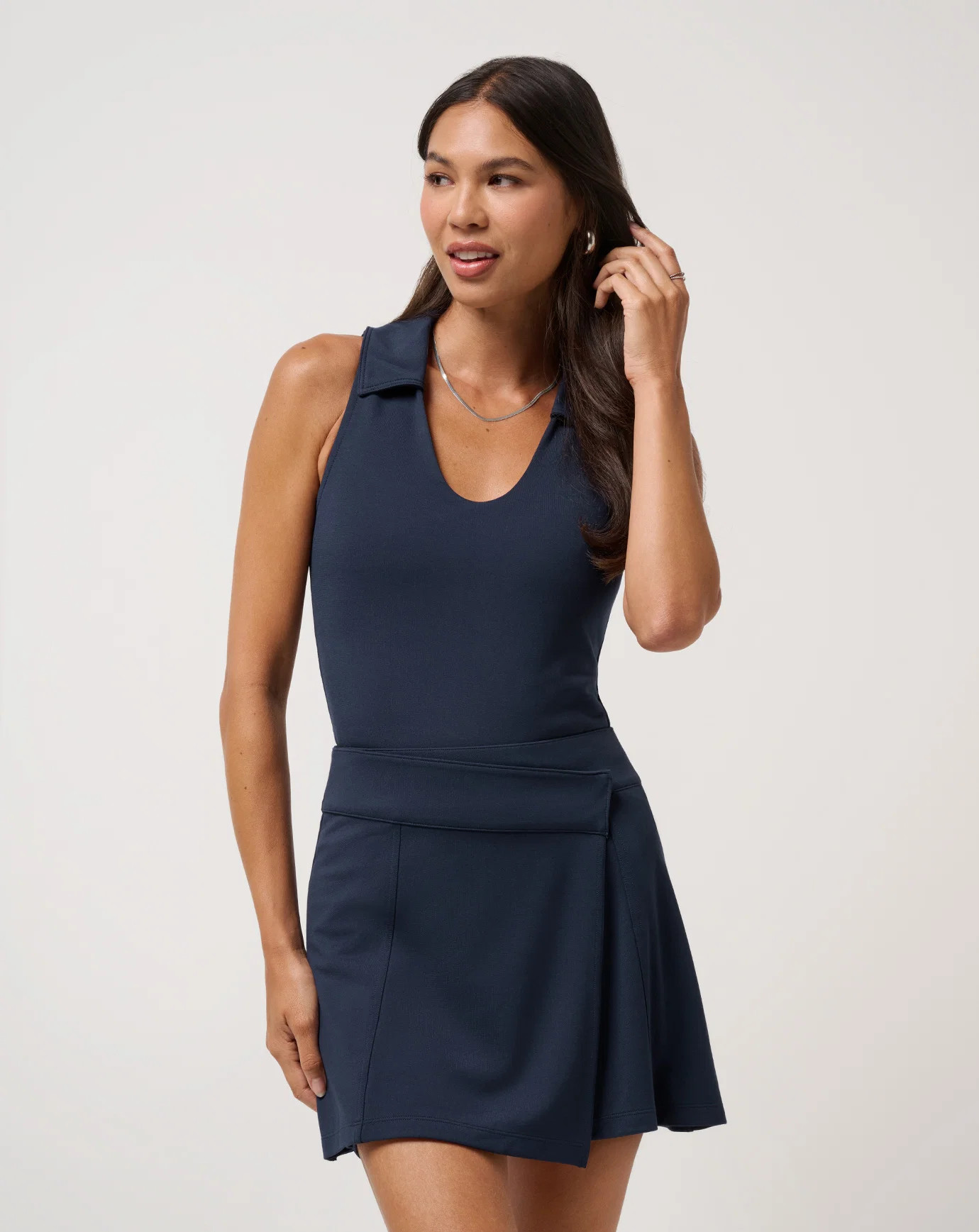 Friday Doubleknit Sleeveless Polo | TravisMathew