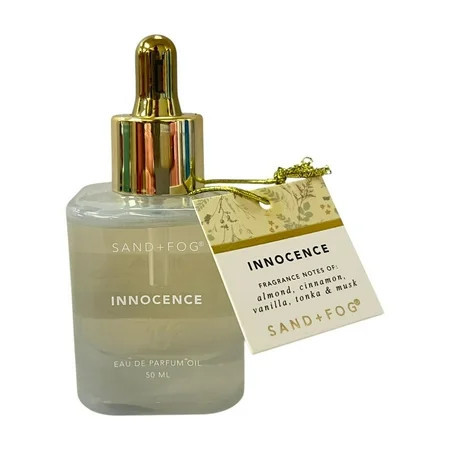 Sand + Fog Innocence Eau De Parfum Oil 50ml Almond Cinnamon Vanilla Tonka & Musk | Walmart (US)