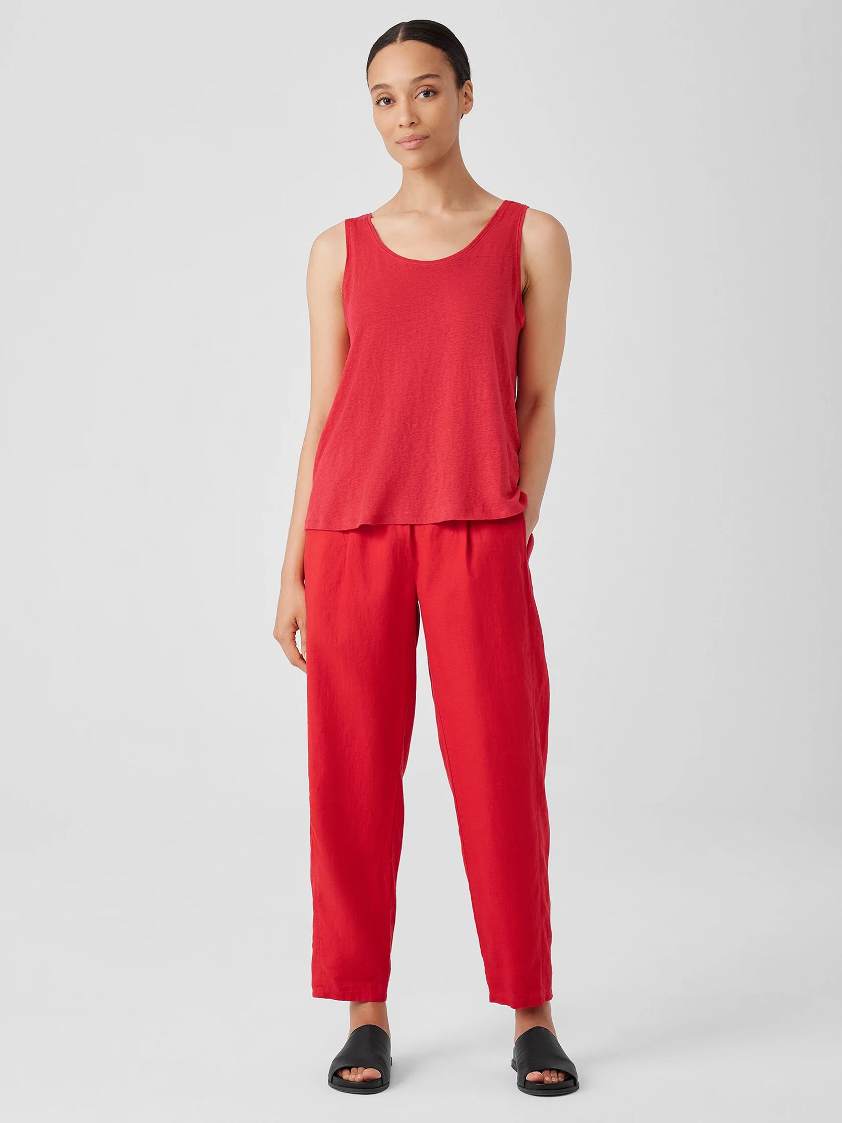 Organic Linen Lantern Pant | Eileen Fisher