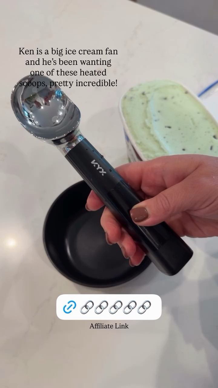 Ken is a big ice cream fan and he’s been wanting one of these heated scoops, pretty incredible! Affiliate Link