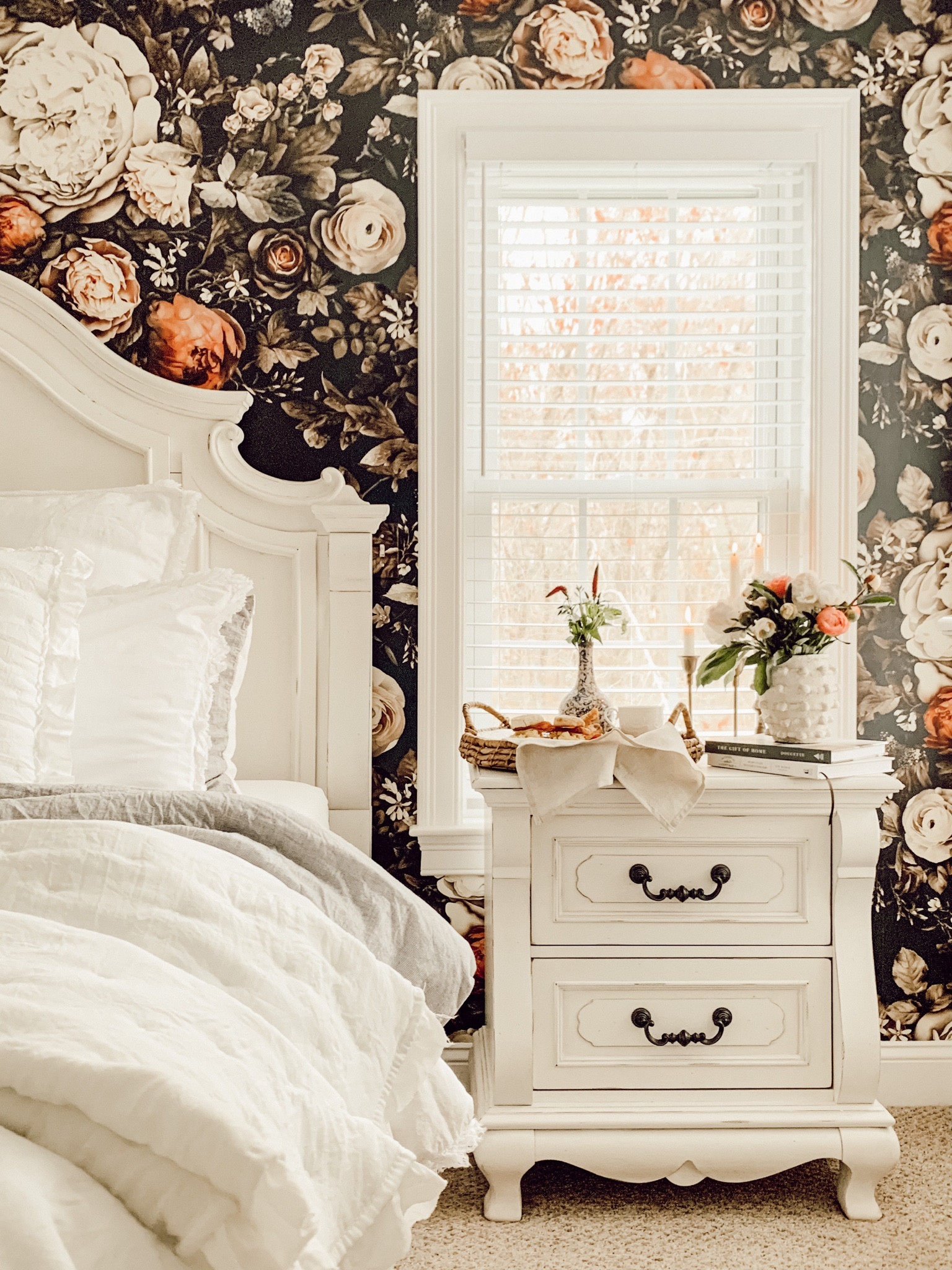 Cozy French country spring bedroom. 

#LTKstyletip #LTKSeasonal #LTKhome