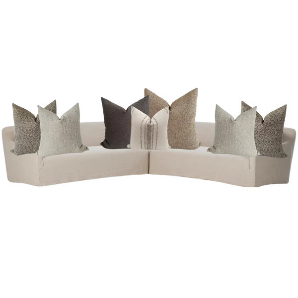 Sectional Pillow Combo 'Synergy' | Hackner Home (US)