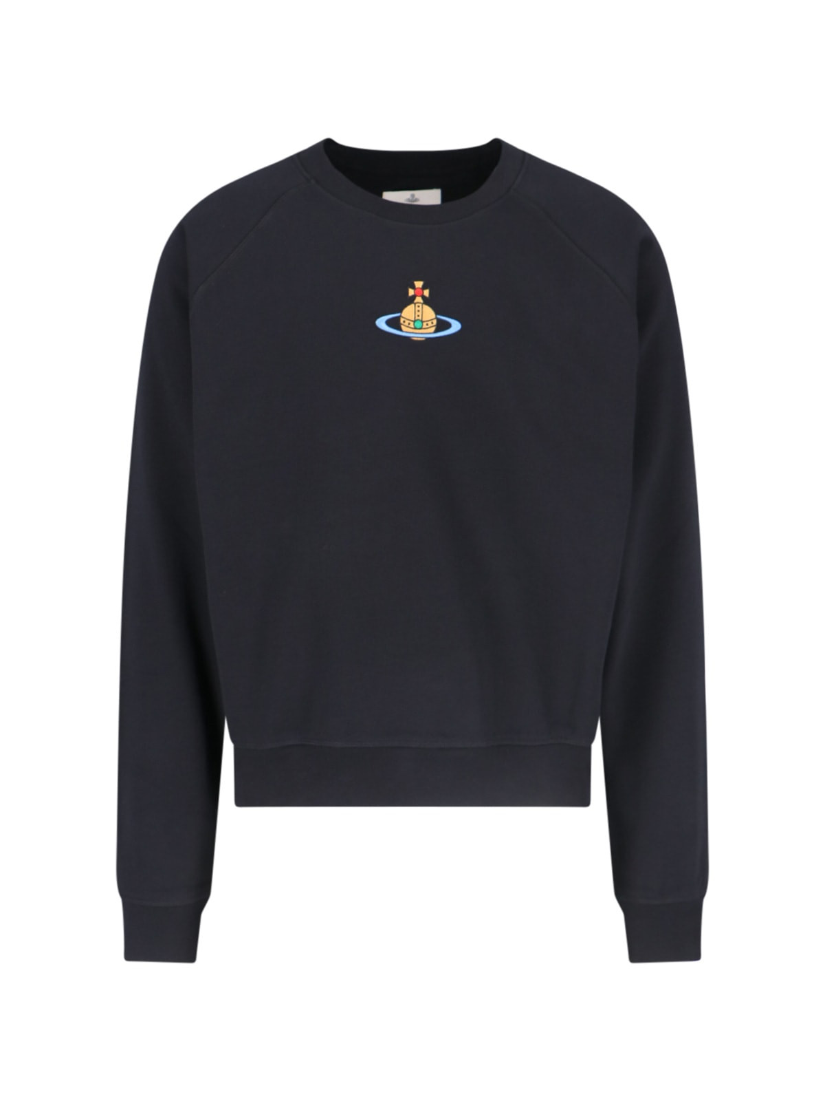 Vivienne Westwood raglan Logo Crew Neck Sweatshirt | Italist.com US