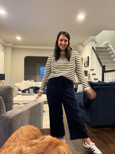 OOTD first day back at school after spring break

Loving the stripes and scallop detail on this sweater 

#LTKfindsunder100 #LTKstyletip #LTKmidsize