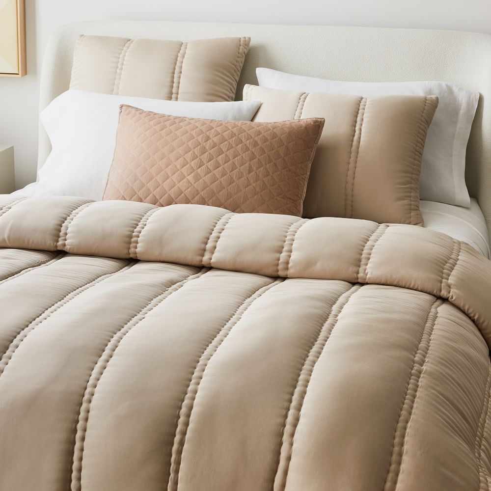 Silky TENCEL™ Plush Comforter & Shams | West Elm (US)