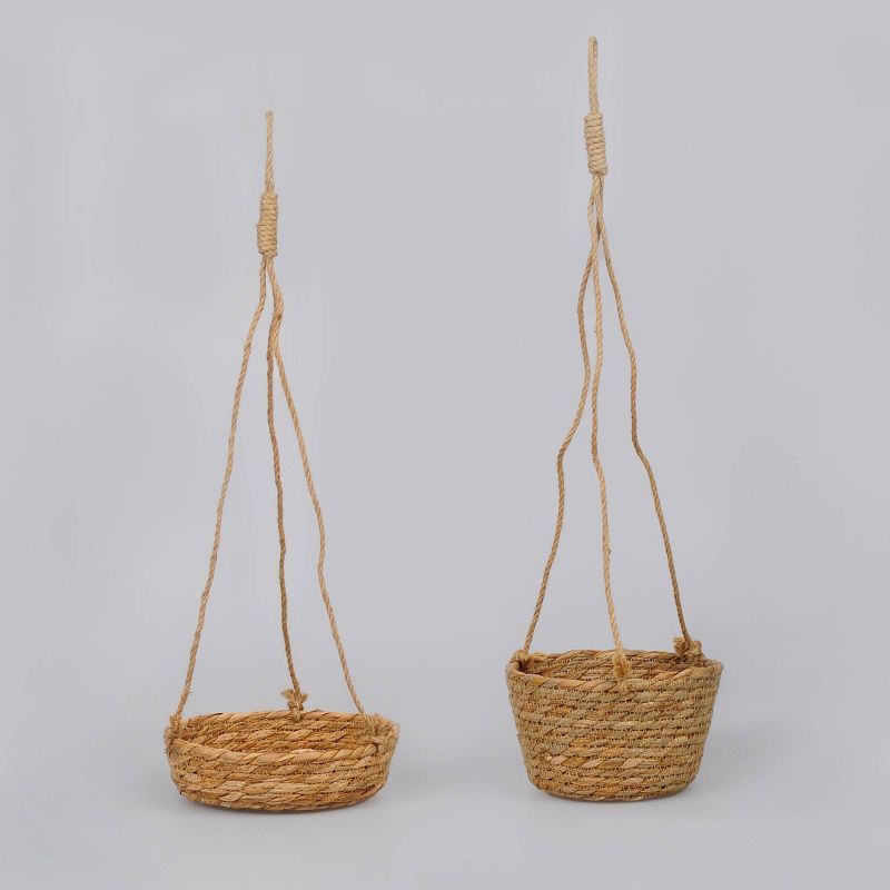 2ct Basket Weave Hanging Planter - Bullseye&#39;s Playground&#8482; | Target