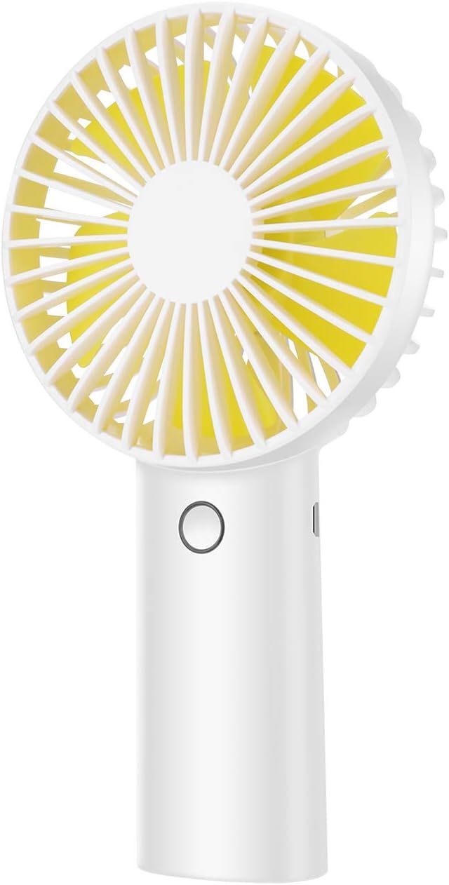Portable Handheld Fan, 4000mAh Battery Operated Rechargeable Personal Fan, 6-15 Hours Working Tim... | Amazon (US)