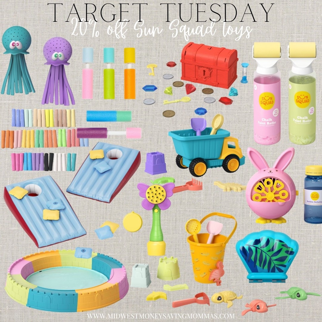 20% off Sun Squad toys @Target 

Summer games summer toys summer activities pool toys beach toys kids toys mom life

#LTKKids #LTKmomlife #LTKSeasonal